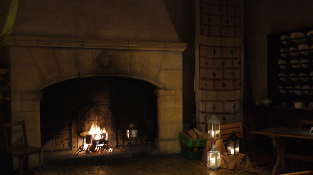 La salle des chevaliers du Prieuré