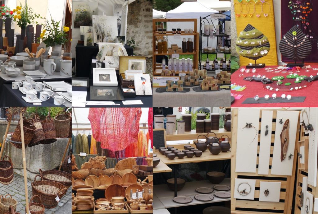 Marché artisanal de Romainmôtier