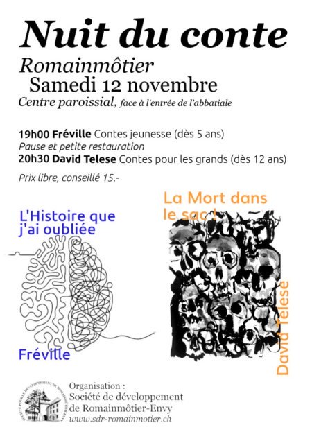 Nuit du conte 2022 Romainmôtier